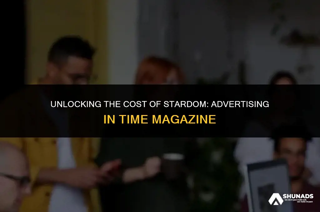 how much to advertise in time magazine