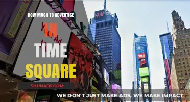 Decoding the Cost: Advertising in Times Square