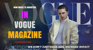 Decoding Vogue Magazine Advertising Costs: A Comprehensive Guide