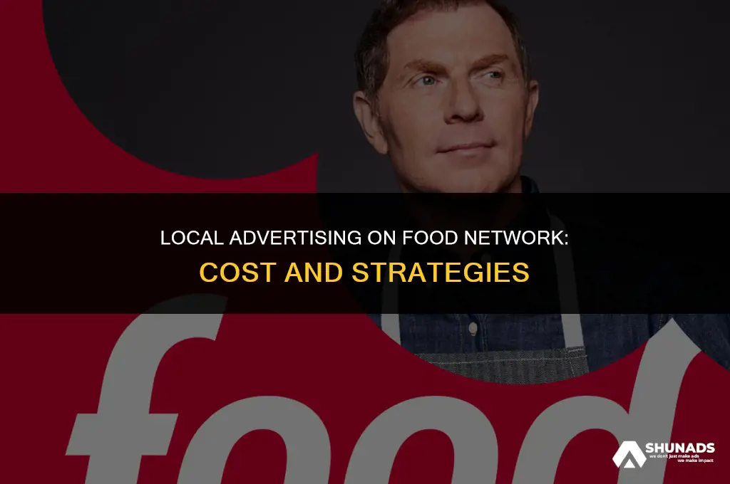 how much to advertise locally on food network