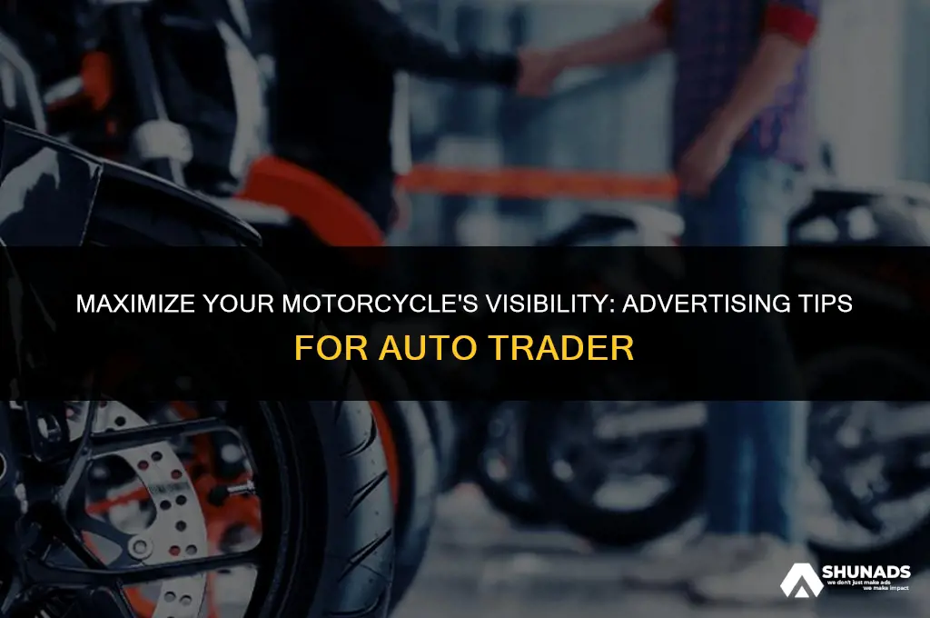 how much to advertise motorcycle on auto trader