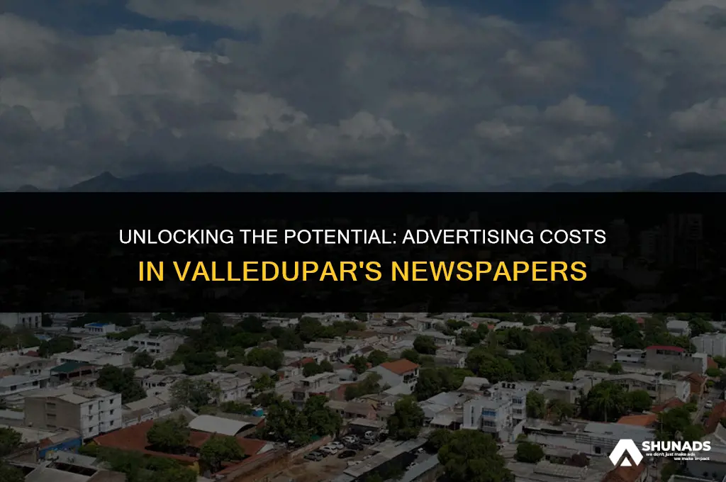 how much to advertise newspaper valledupar colombia