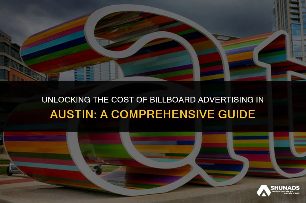 how much to advertise on a billboard in austin