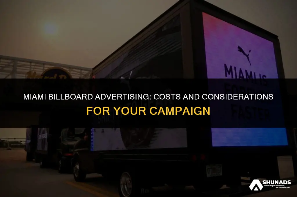 how much to advertise on a billboard in miami