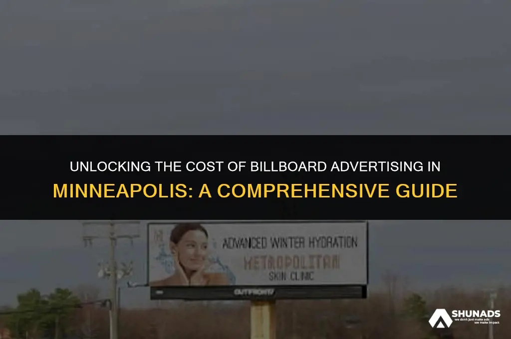 how much to advertise on a billboard in minneapolis