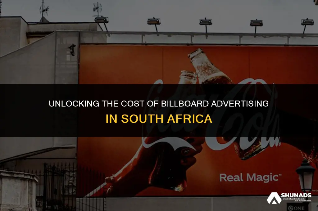how much to advertise on a billboard in south africa