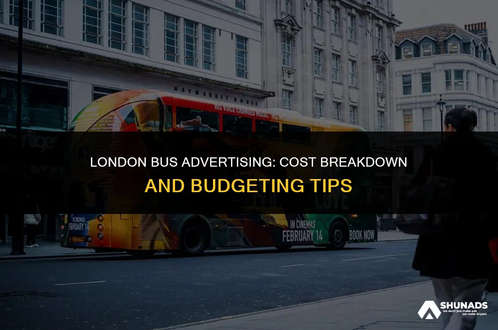 how much to advertise on a bus in london