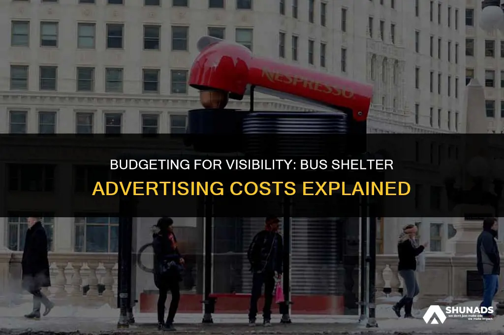 how much to advertise on a bus shelter