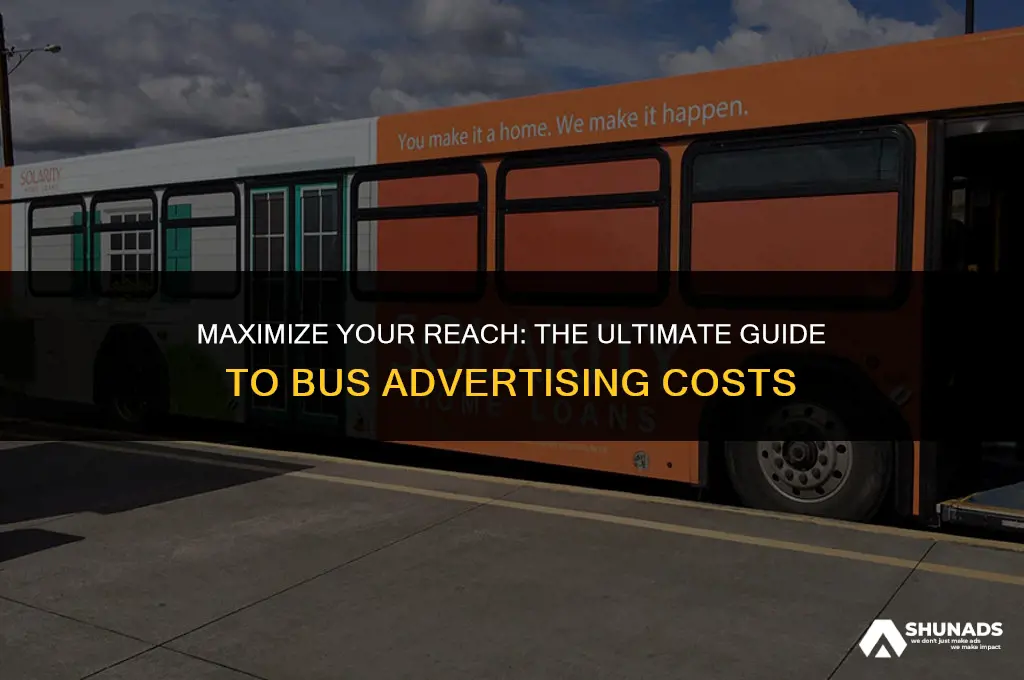 how much to advertise on a bus
