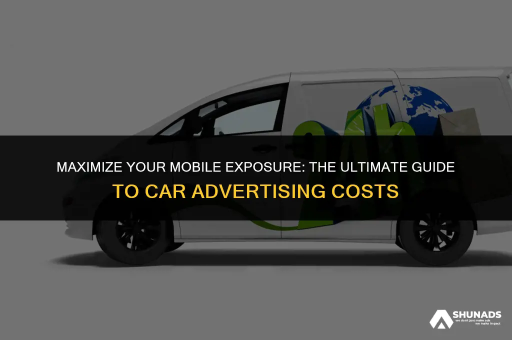 how much to advertise on a car
