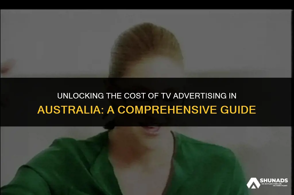 how much to advertise on australian tv