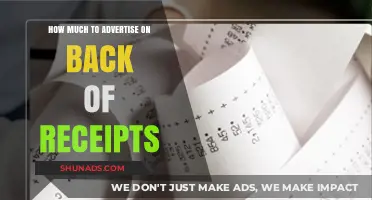 Unlocking the Potential: Receipt Advertising Costs and Benefits