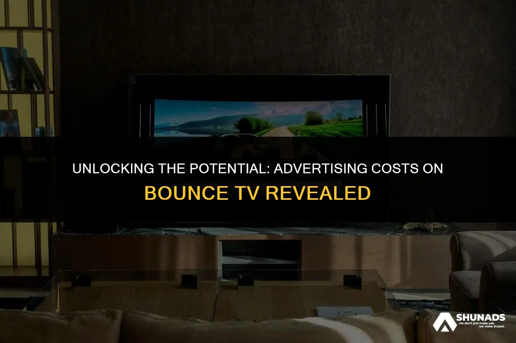 how much to advertise on bounce tv