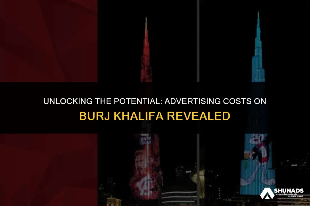 how much to advertise on burj khalifa