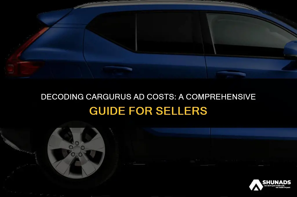 how much to advertise on cargurus