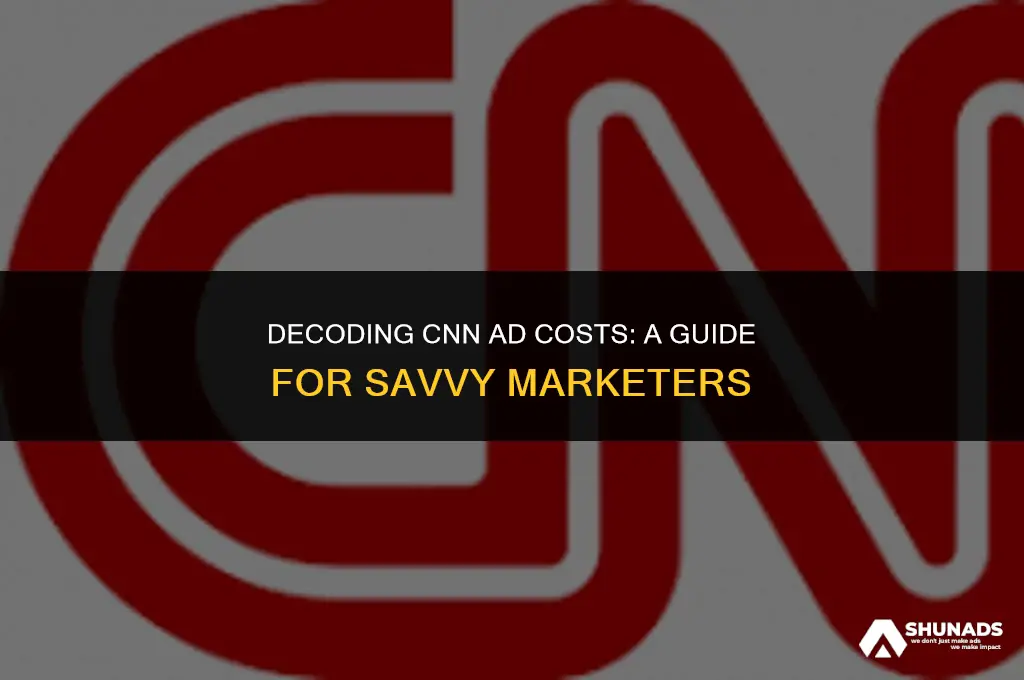 how much to advertise on cnn