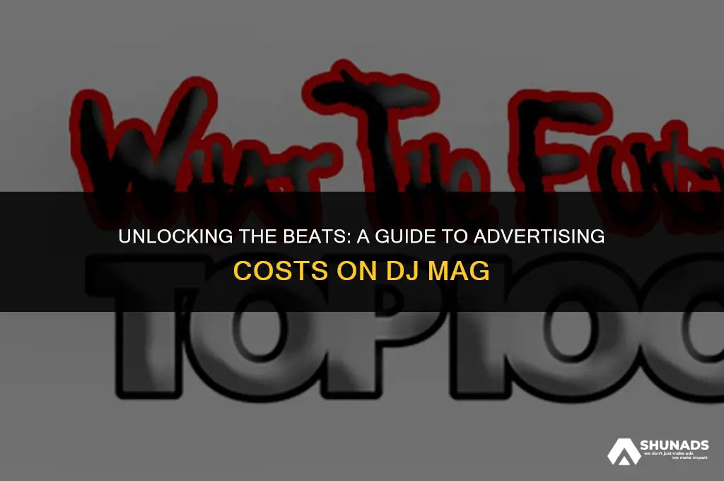 how much to advertise on dj mag