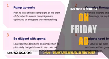Maximize Your Reach: Advertising Costs for Friday Ads Explained