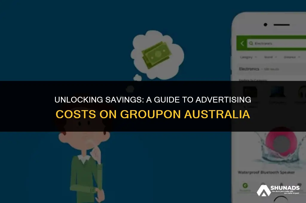 how much to advertise on groupon australia