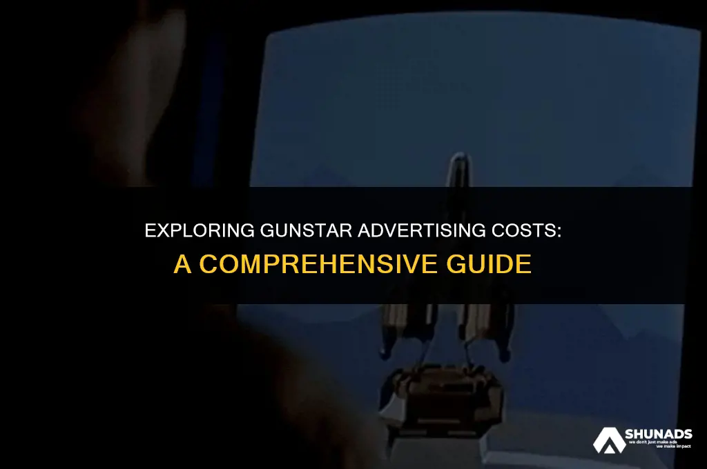 how much to advertise on gunstar