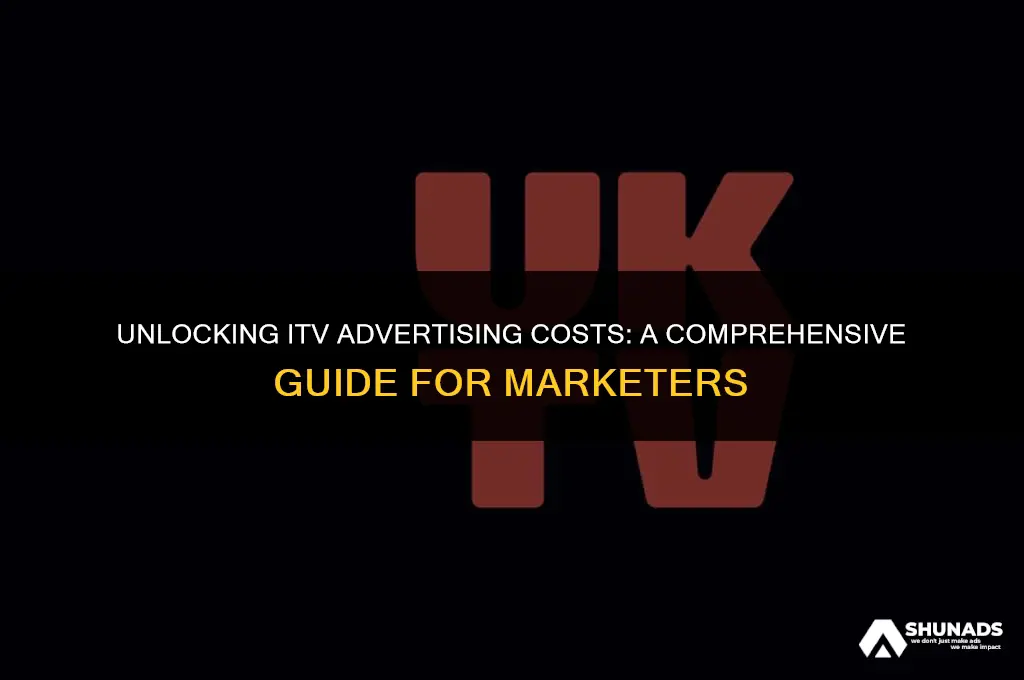 how much to advertise on itv