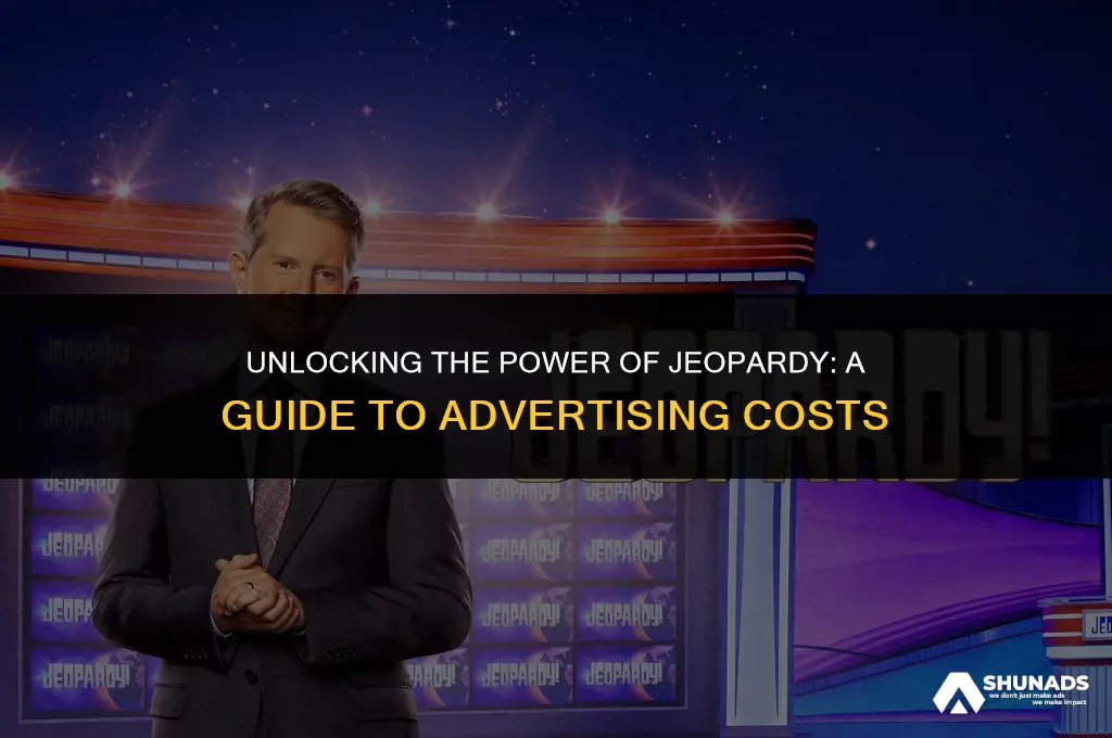 how much to advertise on jeopardy