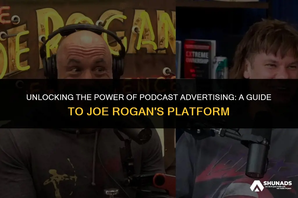 how much to advertise on joe rogan podcast