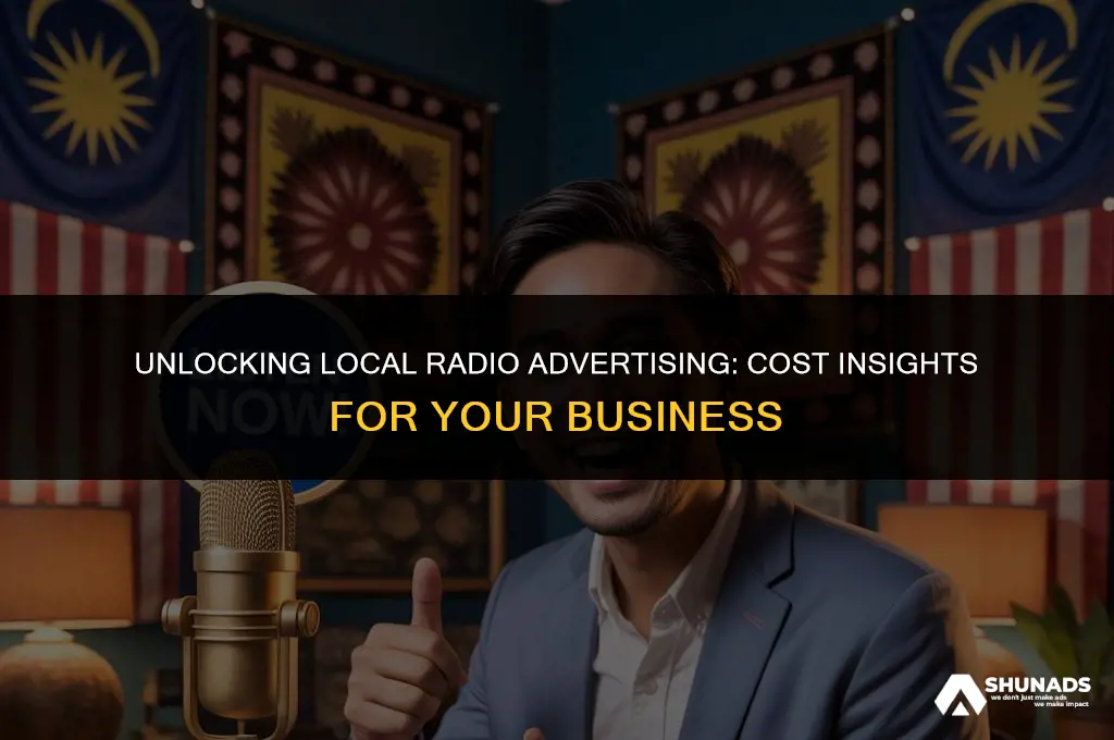 how much to advertise on local radio