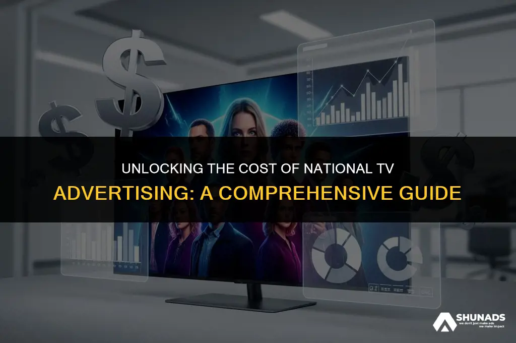 how much to advertise on national television