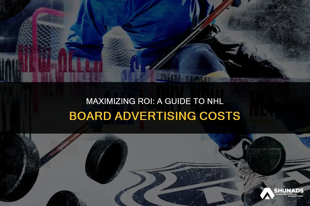how much to advertise on nhl boards