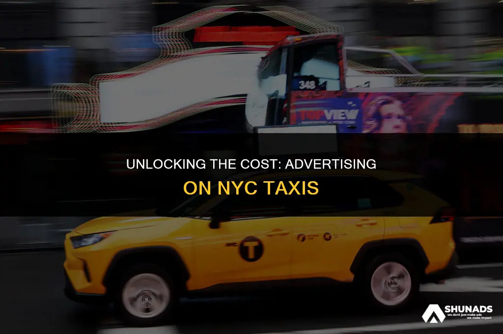 how much to advertise on nyc taxis