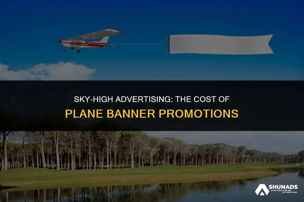 how much to advertise on plane banner