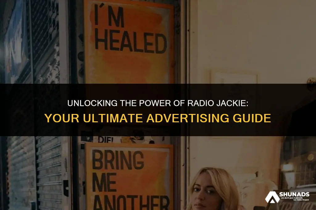 how much to advertise on radio jackie
