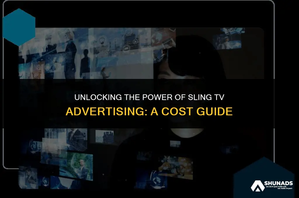 how much to advertise on sling tv