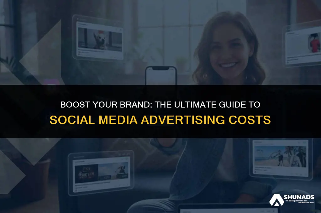 how much to advertise on social networks