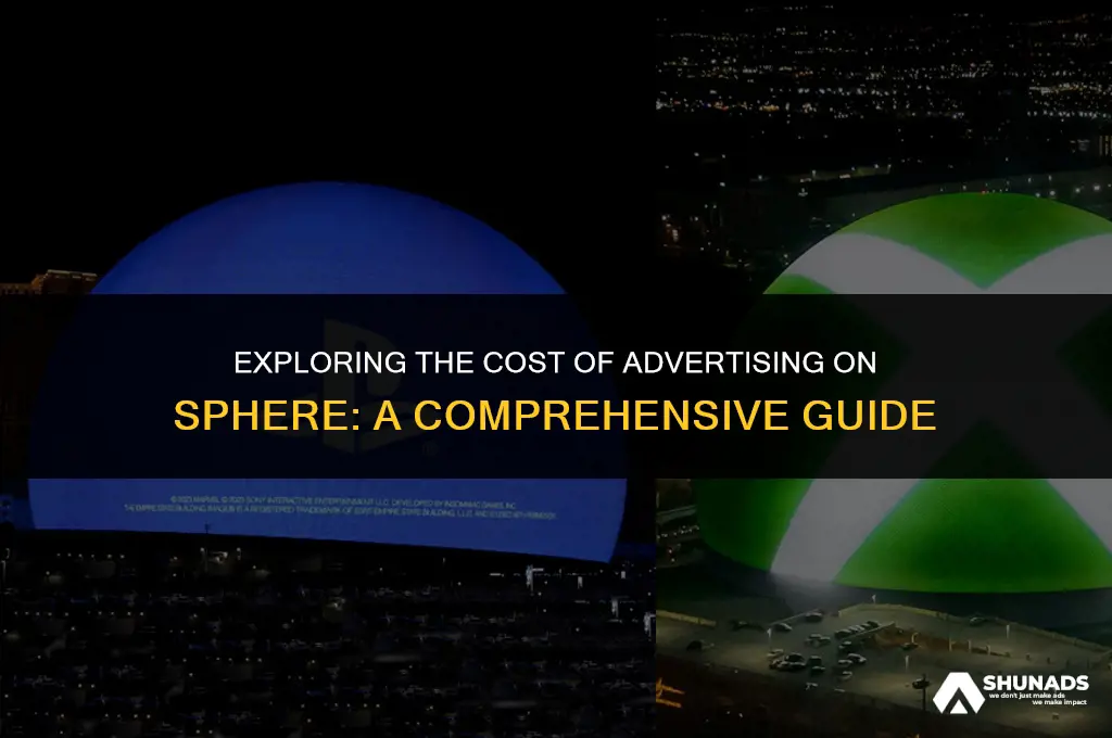 how much to advertise on sphere