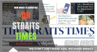 Unlocking Success: Advertising Costs on The Straits Times