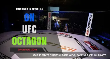 Octagon Advertising: UFC's Cost for Brand Visibility