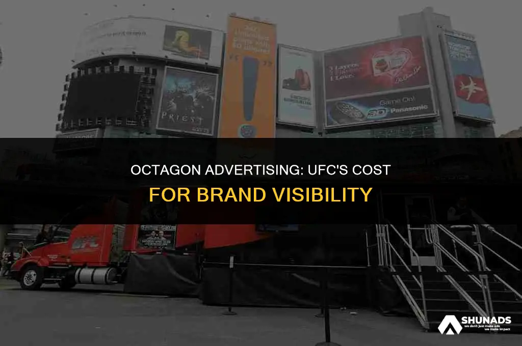 how much to advertise on ufc octagon