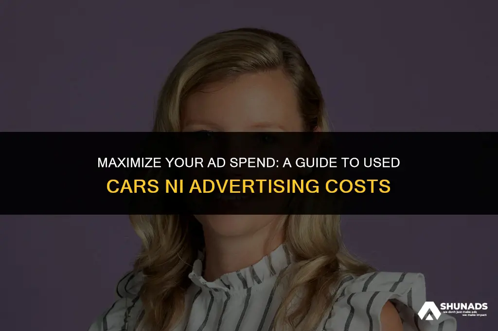 how much to advertise on used cars ni