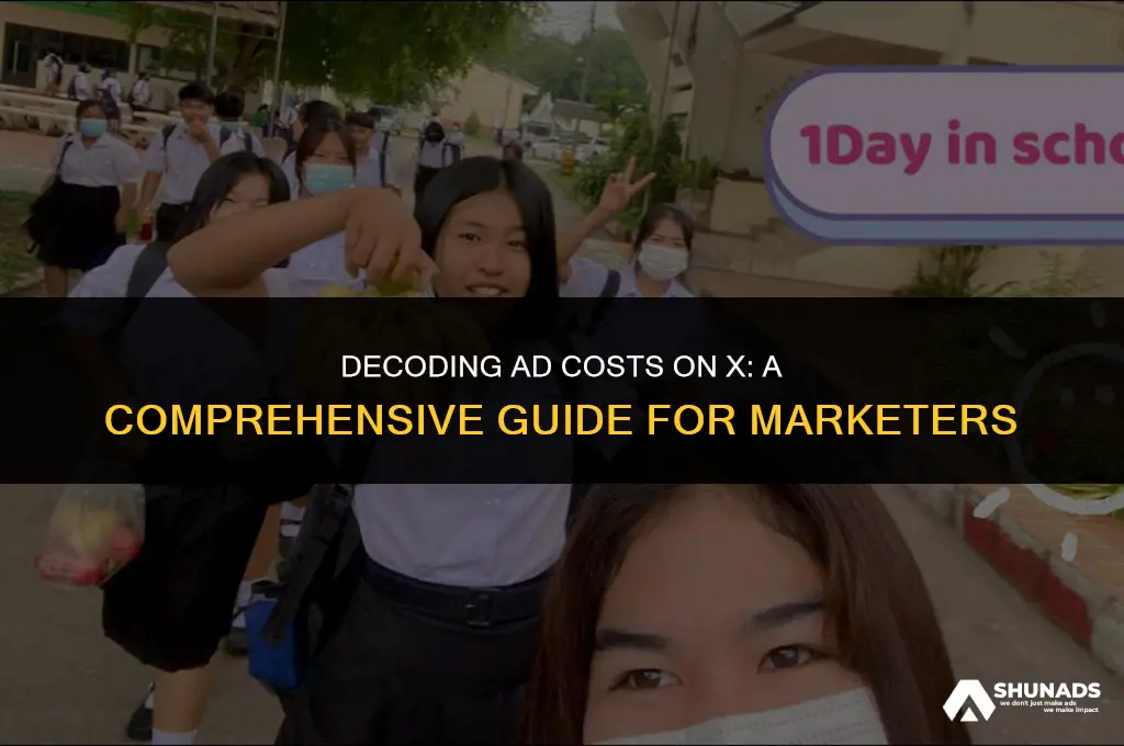 how much to advertise on x