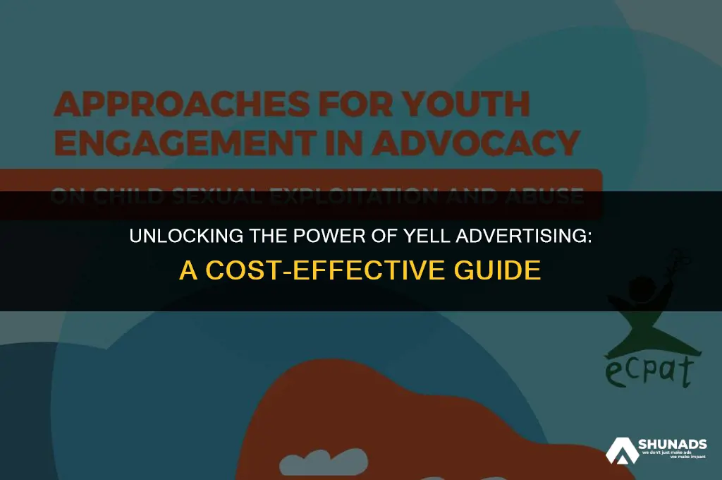 how much to advertise on yell
