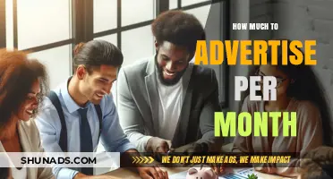 Boost Your Brand: The Ideal Monthly Advertising Budget Revealed