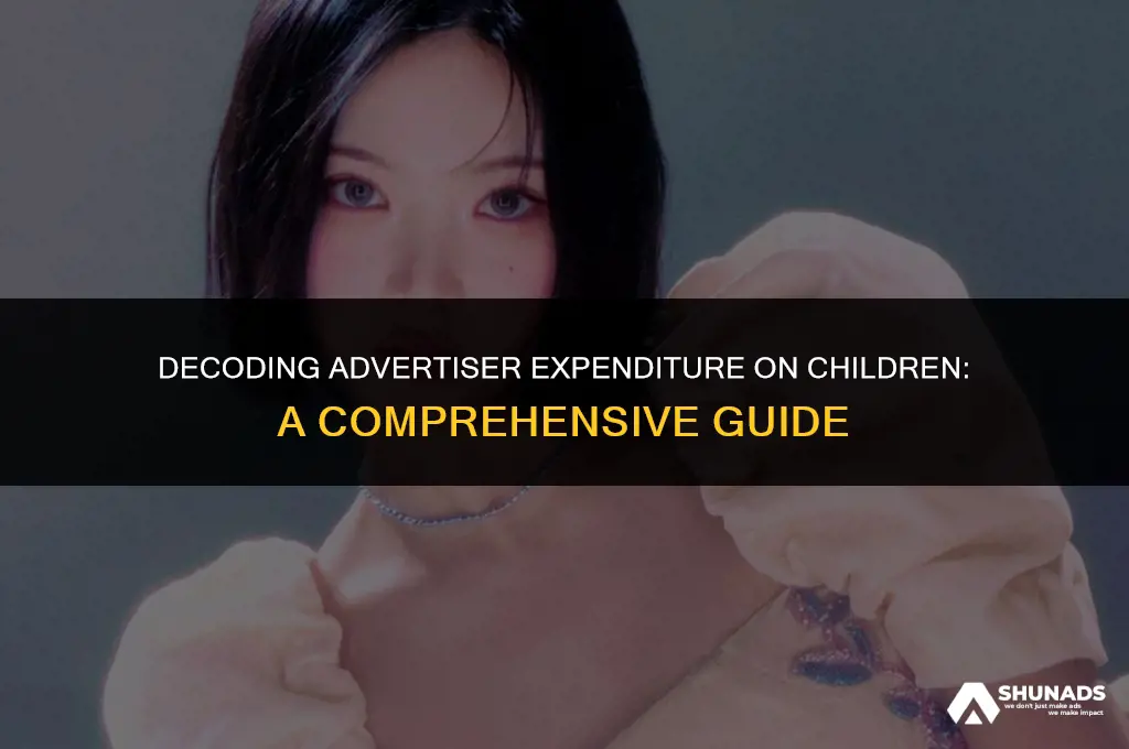 how much to advertisers spend on children