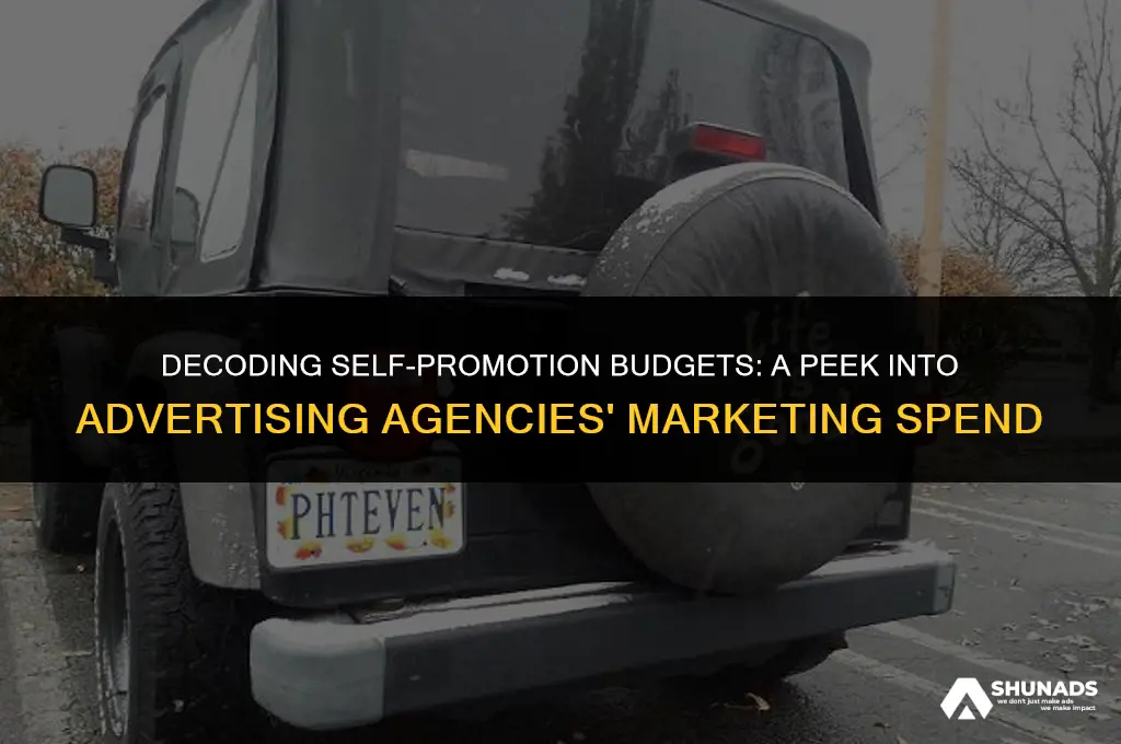 how much to advertising agencies spend on marketing themselves