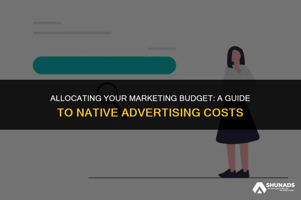 how much to budget for native advertising
