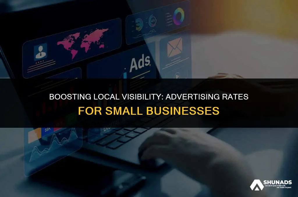 how much to charge a local business for advertising