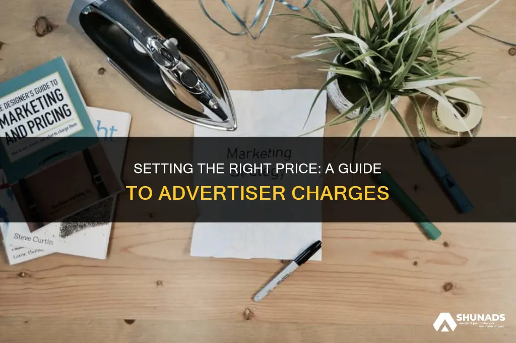 how much to charge advertisers