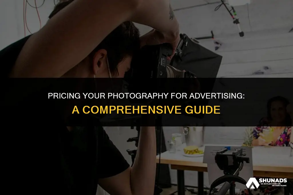 how much to charge for advertising use photography