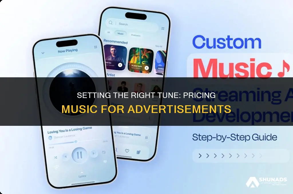 how much to charge for music used in advertising